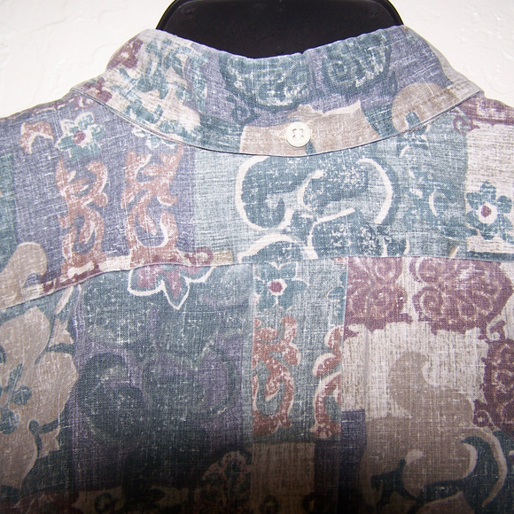 VINTAGE REYN SPOONER HAWAIIAN CAMP SHIRT S2887 - Picture 4 of 8